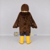 Custom Brown and Cream Owl Character Mascot Costume Adult Full Body Suit for Wildlife Events