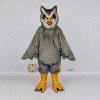 Custom Gray and White Owl Character Mascot Costume Adult Full Body Suit for Wildlife Events Custom Gray and White Owl Character Mascot Costume Adult Full Body Suit for Wildlife Events