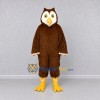 Custom Brown and White Owl Character Mascot Costume Adult Full Body Suit for School Events Custom Brown and White Owl Character Mascot Costume Adult Full Body Suit for School Events
