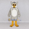 Custom Gray and White Owl Character Mascot Costume Adult Full Body Suit for School Events Custom Gray and White Owl Character Mascot Costume Adult Full Body Suit for School Events
