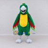 Custom Green and Yellow Parrot Character Mascot Costume Adult Full Body Suit for Wildlife Events Custom Green and Yellow Parrot Character Mascot Costume Adult Full Body Suit for Wildlife Events