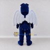 Custom Blue and White Winged Bird Character Mascot Costume Adult Full Body Suit for Theme Parties Custom Blue and White Winged Bird Character Mascot Costume Adult Full Body Suit for Theme Parties