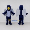 Custom Blue and White Winged Bird Character Mascot Costume Adult Full Body Suit for Theme Parties Custom Blue and White Winged Bird Character Mascot Costume Adult Full Body Suit for Theme Parties