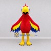Custom Red Yellow and Blue Macaw Character Mascot Costume Adult Full Body Suit for Wildlife Events