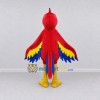 Custom Red Yellow and Blue Macaw Character Mascot Costume Adult Full Body Suit for Wildlife Events