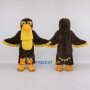 Custom Brown and Yellow Bird Character Mascot Costume Adult Full Body Suit for School Events