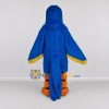 Custom Blue and Yellow Macaw Character Mascot Costume Adult Full Body Suit for Wildlife Events Custom Blue and Yellow Macaw Character Mascot Costume Adult Full Body Suit for Wildlife Events