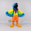 Custom Blue Green and Yellow Parrot Character Mascot Costume Adult Full Body Suit for Theme Parties Custom Blue Green and Yellow Parrot Character Mascot Costume Adult Full Body Suit for Theme Parties