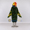 Custom Green and Yellow Parrot Character Mascot Costume Adult Full Body Suit for Wildlife Events Custom Green and Yellow Parrot Character Mascot Costume Adult Full Body Suit for Wildlife Events