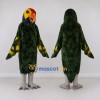 Custom Green and Yellow Parrot Character Mascot Costume Adult Full Body Suit for Wildlife Events Custom Green and Yellow Parrot Character Mascot Costume Adult Full Body Suit for Wildlife Events