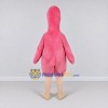 Custom Pink and Cream Flamingo Character Mascot Costume Adult Full Body Suit for Summer Events Custom Pink and Cream Flamingo Character Mascot Costume Adult Full Body Suit for Summer Events