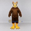 Custom Brown and Cream Owl Character Mascot Costume Adult Full Body Suit for Wildlife Events Custom Brown and Cream Owl Character Mascot Costume Adult Full Body Suit for Wildlife Events