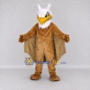 Custom Tan and White Griffin Character Mascot Costume Adult Full Body Suit for Theme Parties Custom Tan and White Griffin Character Mascot Costume Adult Full Body Suit for Theme Parties
