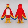 Custom Red Yellow and Blue Macaw Character Mascot Costume Adult Full Body Suit for Wildlife Events