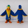 Custom Blue and Yellow Parrot Character Mascot Costume Adult Full Body Suit for Wildlife Events