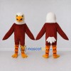 Custom Brown and White Eagle Character Mascot Costume Adult Full Body Suit for Sports Events Custom Brown and White Eagle Character Mascot Costume Adult Full Body Suit for Sports Events