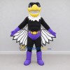 Custom Black and Purple Superhero Bird Character Mascot Costume Adult Full Body Suit for Theme Parties Custom Black and Purple Superhero Bird Character Mascot Costume Adult Full Body Suit for Theme Parties