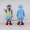 Custom Blue and Pink Monkey Character with a Bow Tie Mascot Costume Adult Full Body Suit for Theme Parties Custom Blue and Pink Monkey Character with a Bow Tie Mascot Costume Adult Full Body Suit for Theme Parties