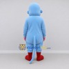 Custom Blue and Pink Monkey Character with a Bow Tie Mascot Costume Adult Full Body Suit for Theme Parties Custom Blue and Pink Monkey Character with a Bow Tie Mascot Costume Adult Full Body Suit for Theme Parties