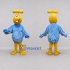 Custom Blue and Yellow Antenna Bird Character Mascot Costume Adult Full Body Suit for Theme Parties Custom Blue and Yellow Antenna Bird Character Mascot Costume Adult Full Body Suit for Theme Parties