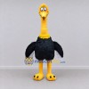 Custom Black and Yellow Ostrich Character Mascot Costume Adult Full Body Suit for Wildlife Events Custom Black and Yellow Ostrich Character Mascot Costume Adult Full Body Suit for Wildlife Events