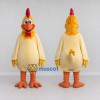 Custom Cream and Orange Chicken Character Mascot Costume Adult Full Body Suit for Farm Events Custom Cream and Orange Chicken Character Mascot Costume Adult Full Body Suit for Farm Events