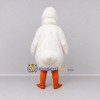 Custom White and Orange Pelican Character Mascot Costume Adult Full Body Suit for Ocean Events Custom White and Orange Pelican Character Mascot Costume Adult Full Body Suit for Ocean Events