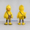 Custom Yellow and Orange Bird Character with a Satchel Mascot Costume Adult Full Body Suit for School Events Custom Yellow and Orange Bird Character with a Satchel Mascot Costume Adult Full Body Suit for School Events