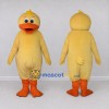 Custom Yellow and Orange Duck Character Mascot Costume Adult Full Body Suit for School Events