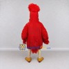 Custom Red and Yellow Crested Bird Character Mascot Costume Adult Full Body Suit for Theme Parties Custom Red and Yellow Crested Bird Character Mascot Costume Adult Full Body Suit for Theme Parties