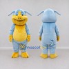 Custom Blue and Yellow Pig Character Mascot Costume Adult Full Body Suit for Farm Events Custom Blue and Yellow Pig Character Mascot Costume Adult Full Body Suit for Farm Events