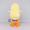 Custom Cream and Orange Duckling Character with a Bow Tie Mascot Costume Adult Full Body Suit for School Events