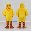 Custom Yellow and Orange Duck Character Mascot Costume Adult Full Body Suit for School Events Custom Yellow and Orange Duck Character Mascot Costume Adult Full Body Suit for School Events