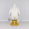 Custom White and Yellow Duck Character Mascot Costume Adult Full Body Suit for Farm Events Custom White and Yellow Duck Character Mascot Costume Adult Full Body Suit for Farm Events