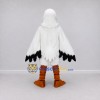 Custom White and Orange Seabird Character Mascot Costume Adult Full Body Suit for Ocean Events Custom White and Orange Seabird Character Mascot Costume Adult Full Body Suit for Ocean Events