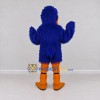 Custom Blue and Orange Duck Character Mascot Costume Adult Full Body Suit for School Events