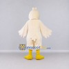 Custom Cream and Yellow Chick Character Mascot Costume Adult Full Body Suit for Farm Events Custom Cream and Yellow Chick Character Mascot Costume Adult Full Body Suit for Farm Events