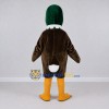 Custom Green and Brown Mallard Duck Character Mascot Costume Adult Full Body Suit for Wildlife Events Custom Green and Brown Mallard Duck Character Mascot Costume Adult Full Body Suit for Wildlife Events