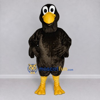 Custom Black and Yellow Bird Character Mascot Costume Adult Full Body Suit for School Events Custom Black and Yellow Bird Character Mascot Costume Adult Full Body Suit for School Events