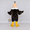 Custom Black and Cream Vulture Character Mascot Costume Adult Full Body Suit for Wildlife Events Custom Black and Cream Vulture Character Mascot Costume Adult Full Body Suit for Wildlife Events