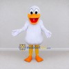 Custom White and Orange Duck Character Mascot Costume Adult Full Body Suit for School Events Custom White and Orange Duck Character Mascot Costume Adult Full Body Suit for School Events