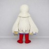 Custom Cream and Orange Bird Character Mascot Costume Adult Full Body Suit for School Events
