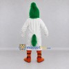 Custom Green and White Duck Character Mascot Costume Adult Full Body Suit for School Events Custom Green and White Duck Character Mascot Costume Adult Full Body Suit for School Events