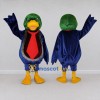 Custom Green and Blue Duck Character in a Suit Mascot Costume Adult Full Body Suit for Theme Parties Custom Green and Blue Duck Character in a Suit Mascot Costume Adult Full Body Suit for Theme Parties