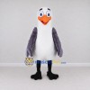 Custom White and Gray Seagull Character Mascot Costume Adult Full Body Suit for Ocean Events Custom White and Gray Seagull Character Mascot Costume Adult Full Body Suit for Ocean Events