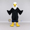 Custom Black and White Bald Eagle Character Mascot Costume Adult Full Body Suit for Sports Events Custom Black and White Bald Eagle Character Mascot Costume Adult Full Body Suit for Sports Events