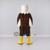 Custom Brown and White Eagle Character Mascot Costume Adult Full Body Suit for Sports Events Custom Brown and White Eagle Character Mascot Costume Adult Full Body Suit for Sports Events