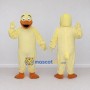 Custom Yellow and Orange Duck Character Mascot Costume Adult Full Body Suit for School Events