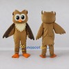 Custom Tan and Brown Owl Character Mascot Costume Adult Full Body Suit for School Events Custom Tan and Brown Owl Character Mascot Costume Adult Full Body Suit for School Events