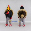 Custom Black and Brown Turkey Character in a Blazer Mascot Costume Adult Full Body Suit for Community Events Custom Black and Brown Turkey Character in a Blazer Mascot Costume Adult Full Body Suit for Community Events
